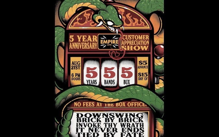 More Info for EMPIRE LIVE'S 5 YEAR ANNIVERSARY CUSTOMER APPRECIATION SHOW