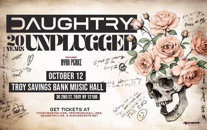 DAUGHTRY ANNOUNCE 20 YEARS UNPLUGGED
