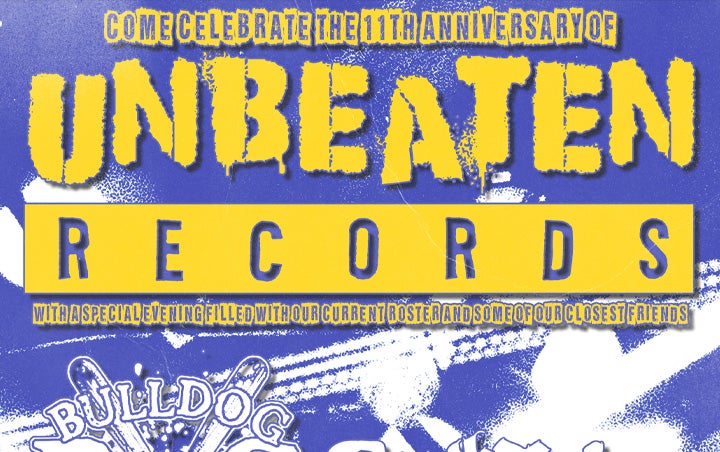 More Info for UNBEATEN RECORDS 10TH ANNIVERSARY PARTY