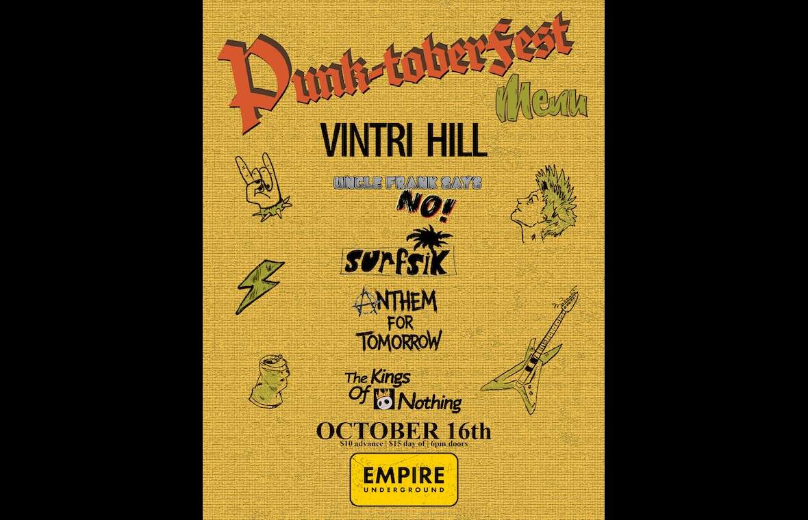 VINTRI HILL'S PUNKTOBERFEST 2026