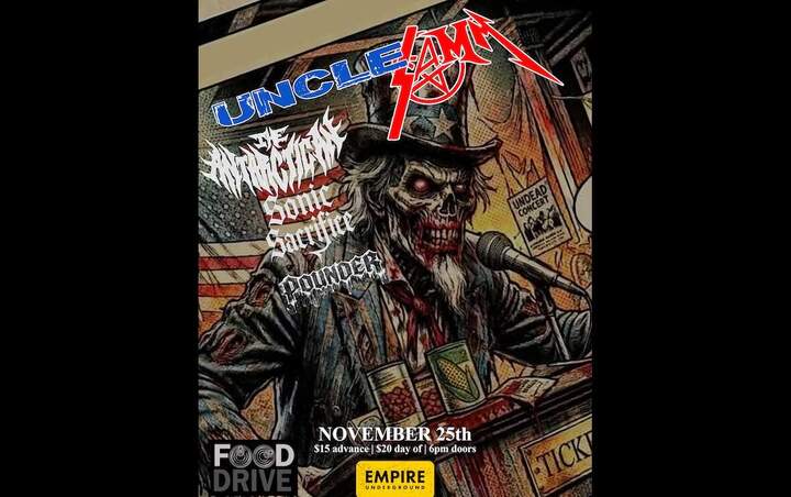 More Info for UNCLE SAMM (Slayer, Anthrax, Metallica, Megadeth Tribute)